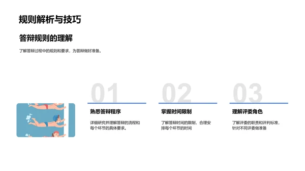 论文答辩攻略PPT模板