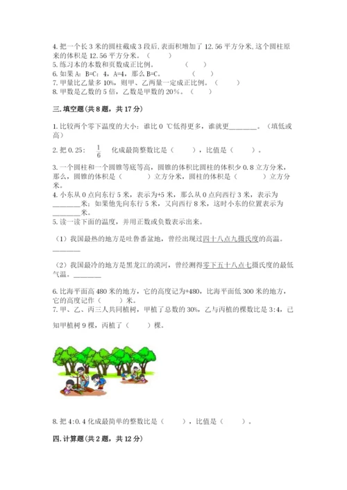 小升初六年级期末测试卷【必刷】.docx