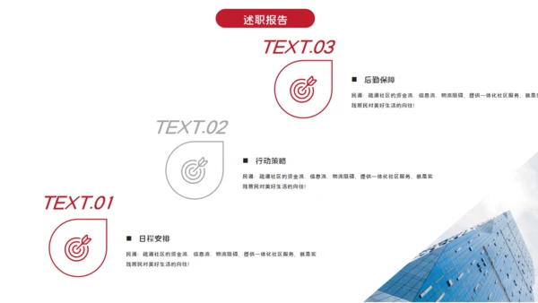 产品经理述职报告通用PPT模版