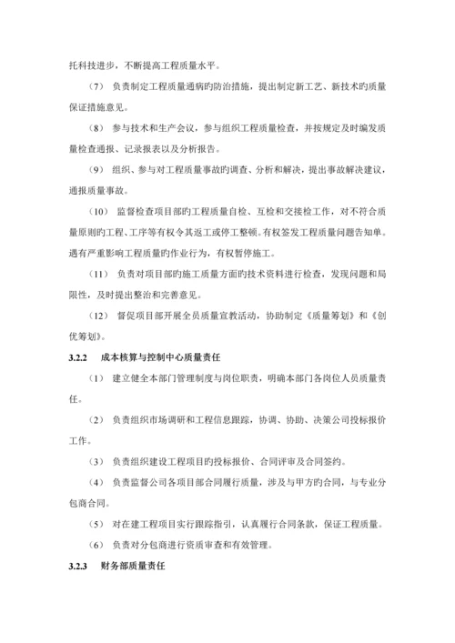 优质建筑企业公司质量管理全新体系.docx