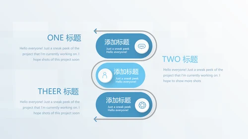 蓝色大气医疗牙科口腔动态PPT