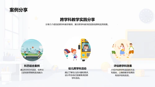跨学科幼教教学法PPT模板