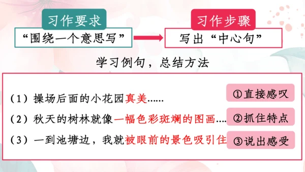 【三上课件】习作：这儿真美