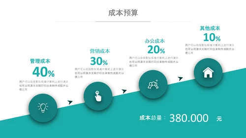 商务组织活动策划方案书计划书PPT模板