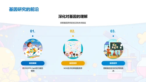 基因科学概述PPT模板