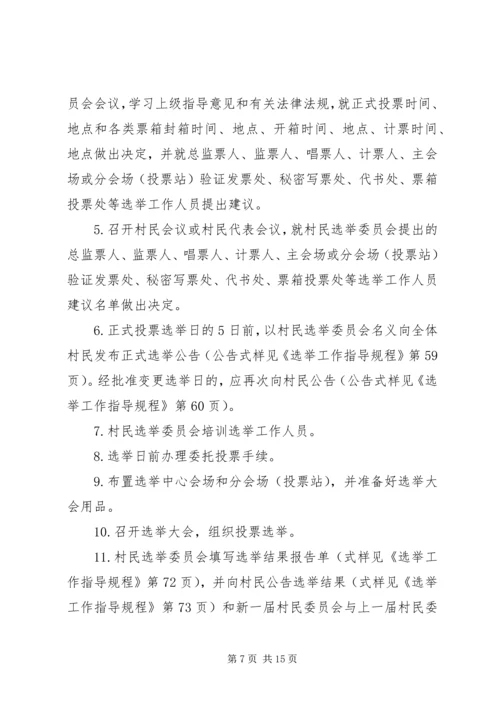 乡镇领导投票选举工作活动意见.docx