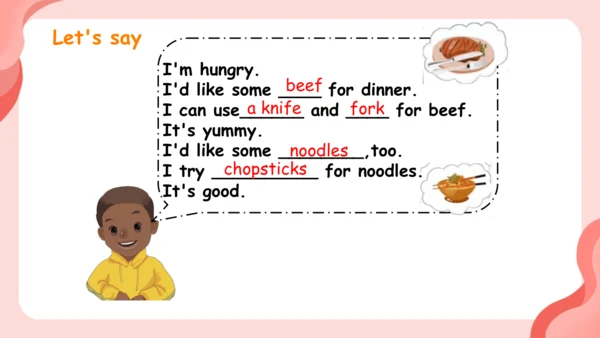 Unit 5 Dinner’s ready-Read and write（课件）-2024-2025