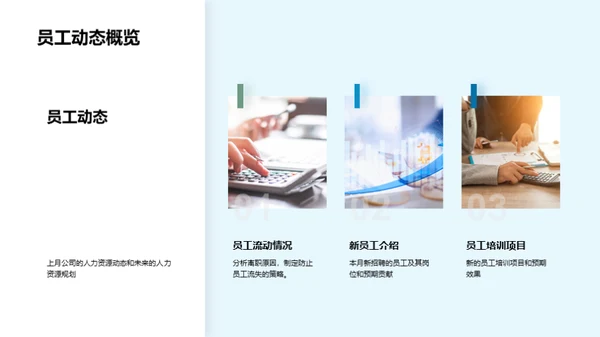 人力资源月度动态