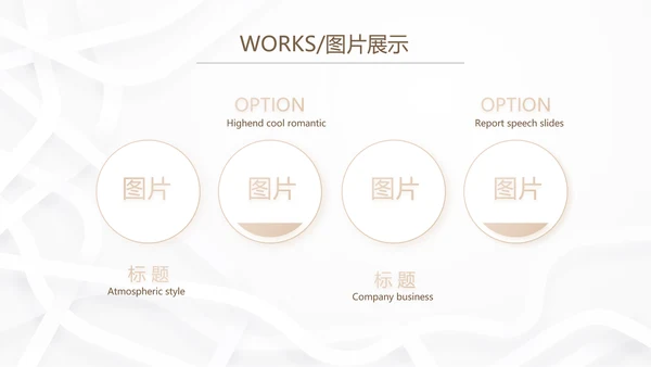 简约室内装饰设计方案工作总结PPT