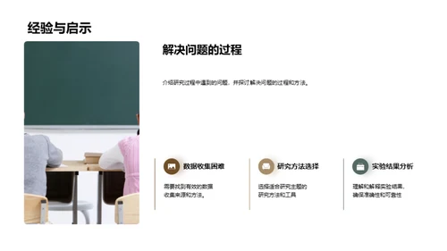 大学生涯的学术探索