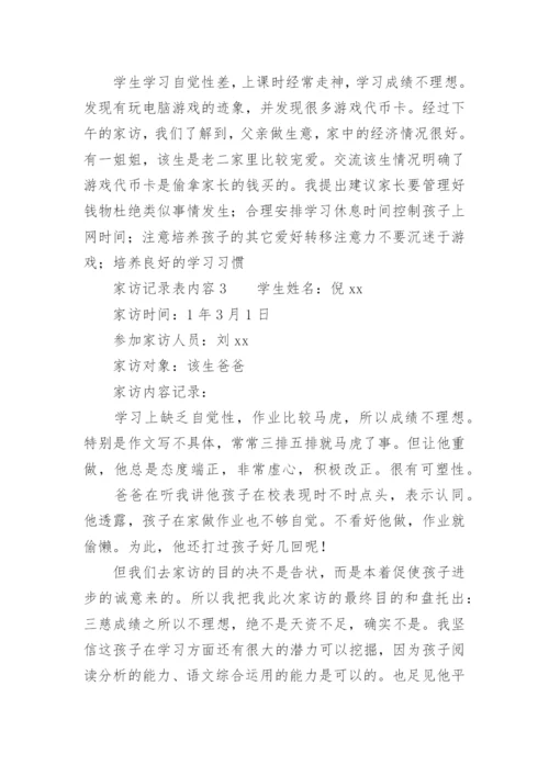 家访记录表内容.docx