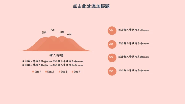 遇见你刚刚好单车爱情通用PPT模板