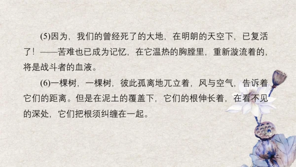 九年级语文上册第一单元 名著导读《艾青诗选》课件