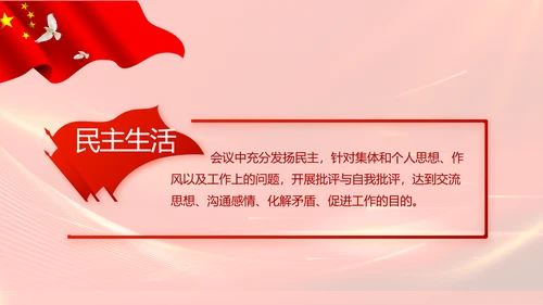 红色大气纪律检查委员会工作条例动态PPT模板