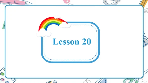 Unit 4 Where do you work ? Lesson 19- Lesson 20 课件