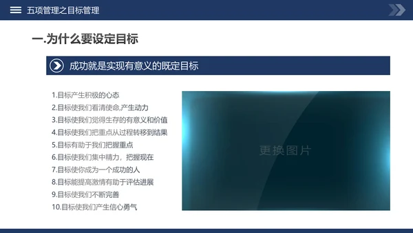 高绩效五项管理企业培训课件动态PPT模板