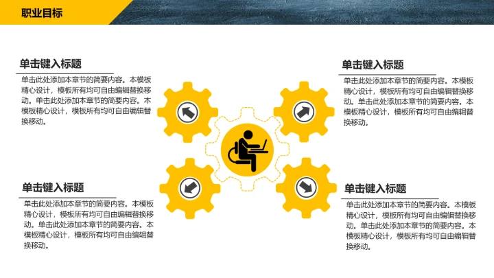 个性化大学生职业生涯规划PPT