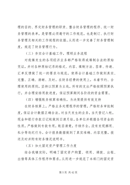 乡镇放管服自查报告.docx