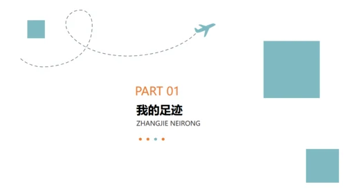 个人旅行日记通用PPT模板