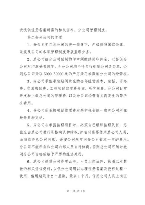 分公司管理制度 (7).docx