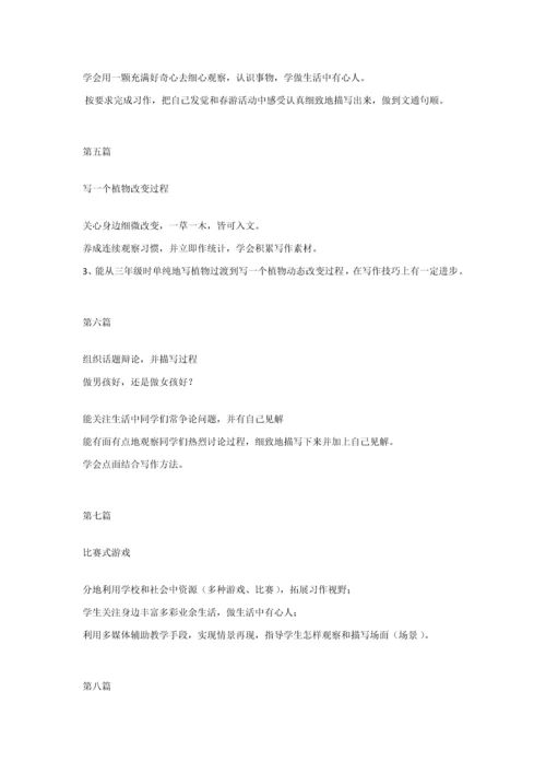 作文校本课程开发专业方案.docx