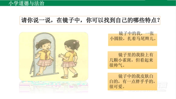 三下1我是独特的课件（33张PPT)