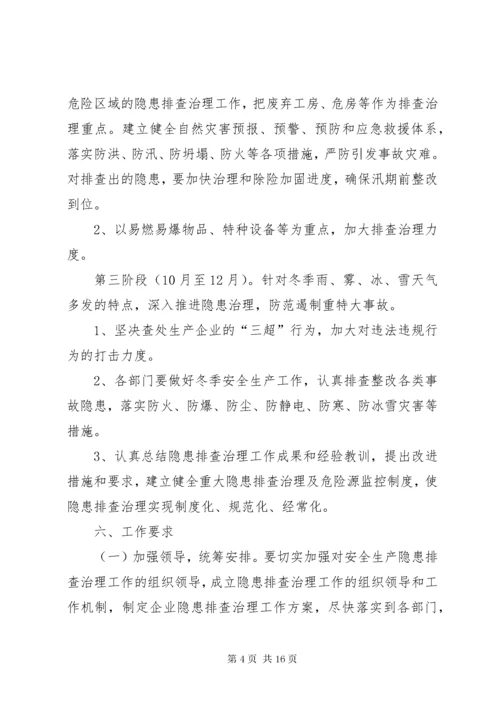 安全生产问题隐患整改整治措施.docx