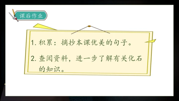 【核心素养】部编版语文四年级下册-5.琥珀 第2课时（课件）