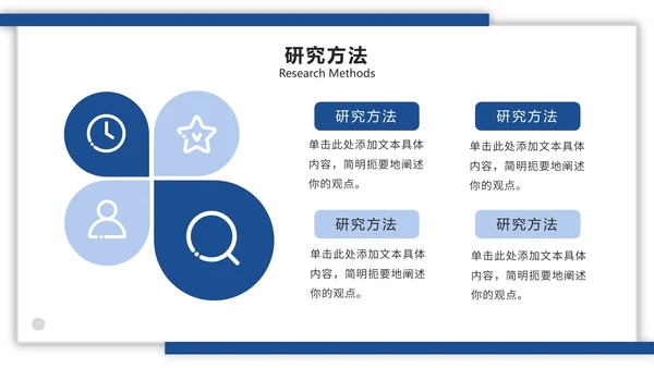 极简通用论文答辩开题ppt模板