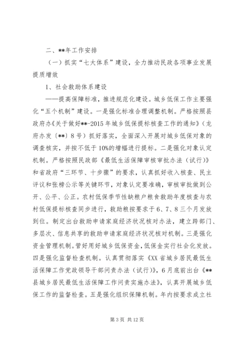 县民政工作会议讲话.docx