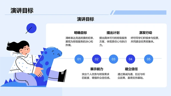 班委竞选演讲PPT模板