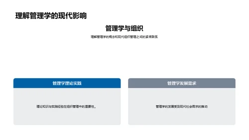 管理学全面解析