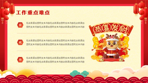 2024年开门红新年计划通用PPT模板