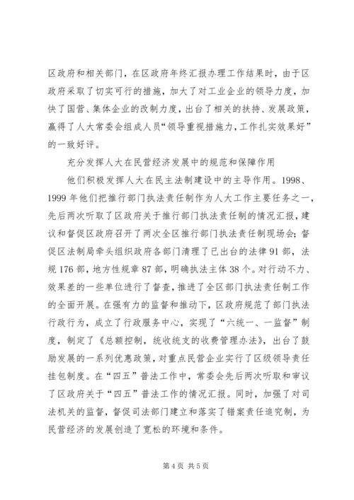 围绕民营经济主题做好人大监督工作.docx