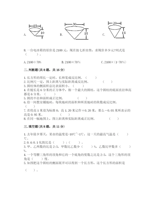 小升初六年级期末试卷word版.docx