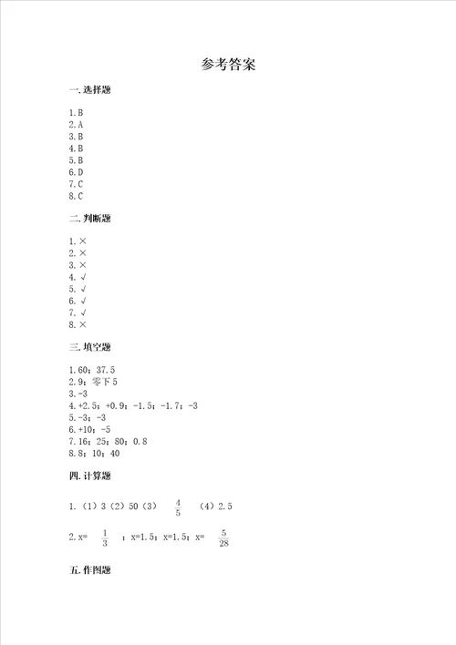 广东省小学毕业考数学试卷附参考答案研优卷