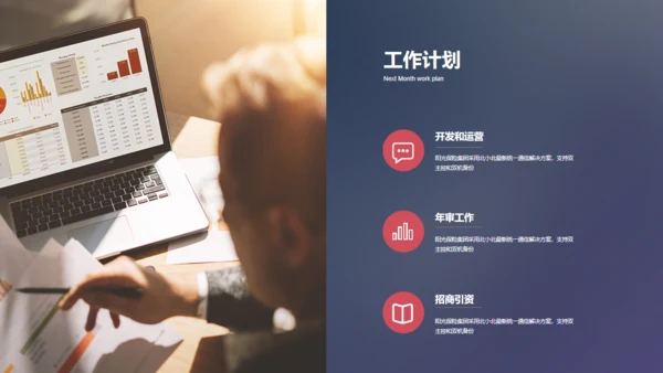 工作汇报商业方案报告通用PPT模板