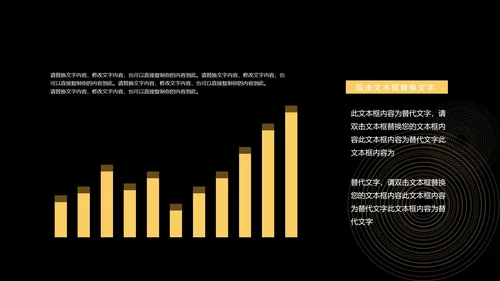 黑金简约风商业计划书PPT模板