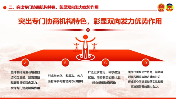 全国两会之政协工作报告学习解读PPT模板