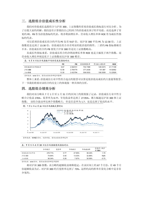 价值投资组合绩效分析.docx