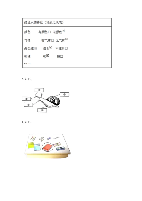 教科版一年级下册科学期末测试卷【名师系列】.docx