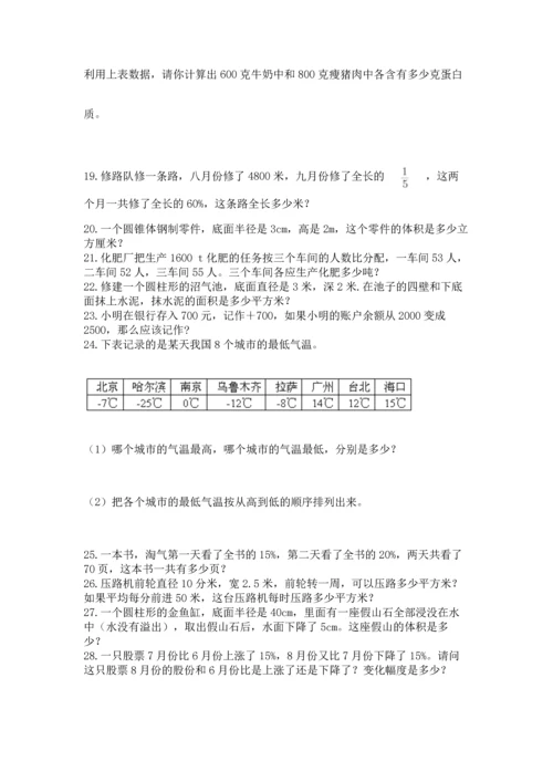 小升初数学应用题50道【网校专用】.docx