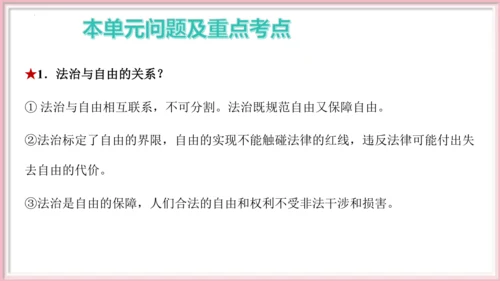 第四单元 崇尚法治精神 【期末串讲课件】(共30张PPT)