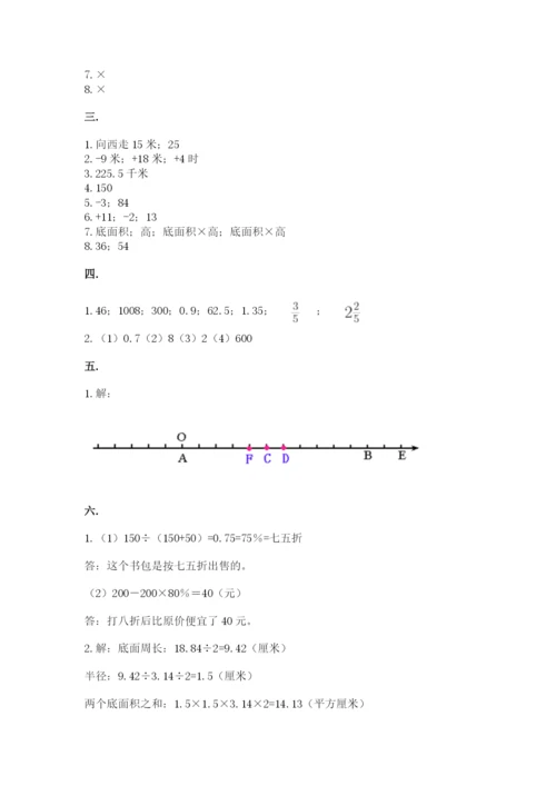 苏教版小升初数学模拟试卷【考点梳理】.docx