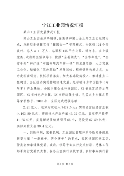 宁江工业园情况汇报 (4).docx