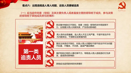 干部选拔任用工作监督办法学习解读PPT