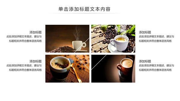 西餐厅咖啡产品介绍下午茶咖啡厅PPT模板