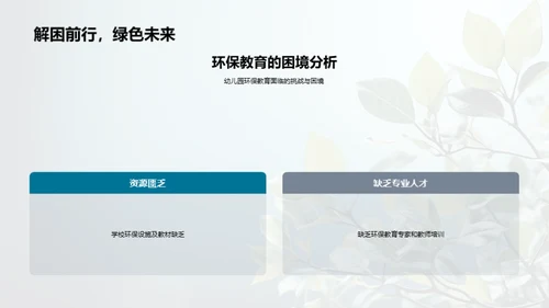 绿色启蒙：环保教育纵览