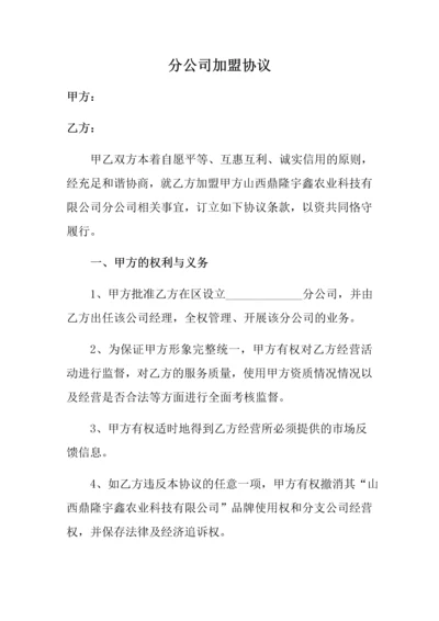 分公司加盟合同.docx