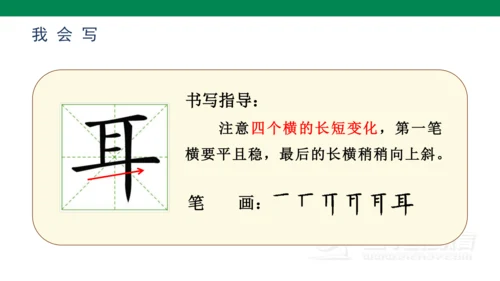 识字3  口耳目   课件